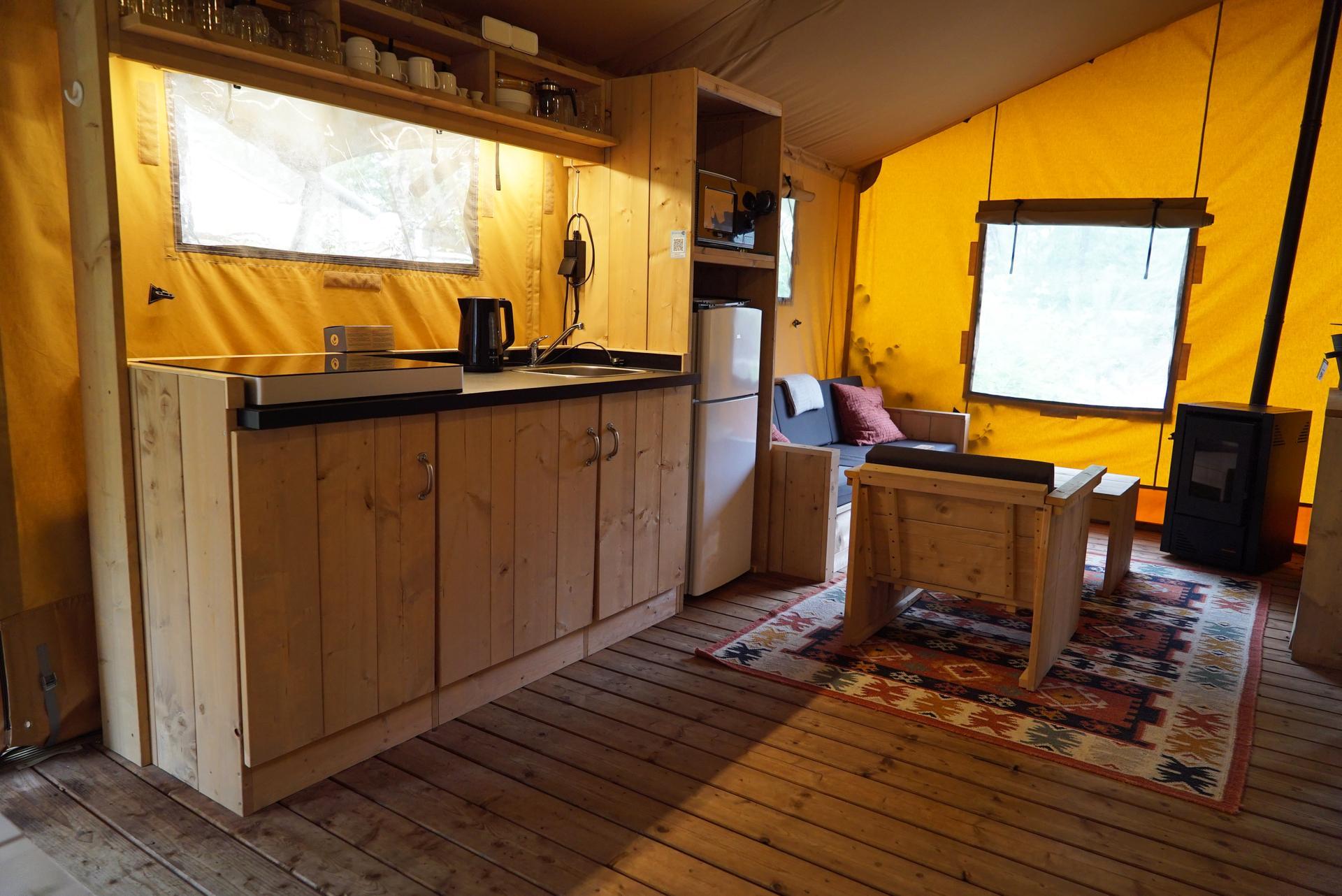 Unterkünfte De Zanding - Glamping-Zelt - Lodgetent 4 - 10