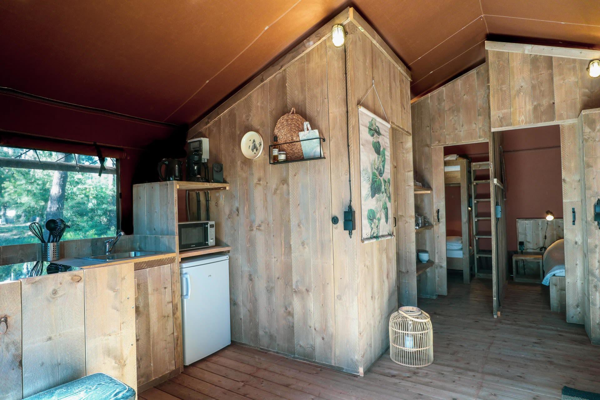 Unterkünfte De Zanding - Glamping-Zelt - Lodgetent 5 - 6