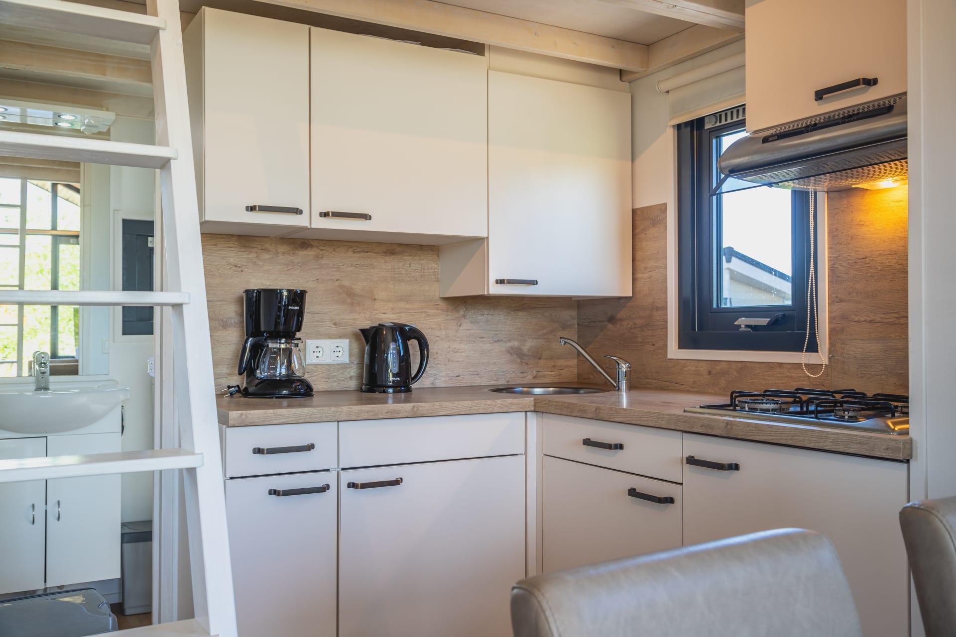 Accommodatie De Rijp - Tiny house - Tiny Lodge 4 - 5