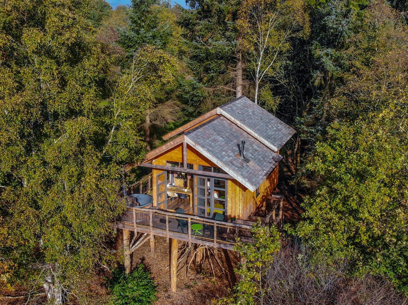 Unterkünfte Ruinen - Besondere Unterkunft - Baumhaus XXL Hottub 6 - 14