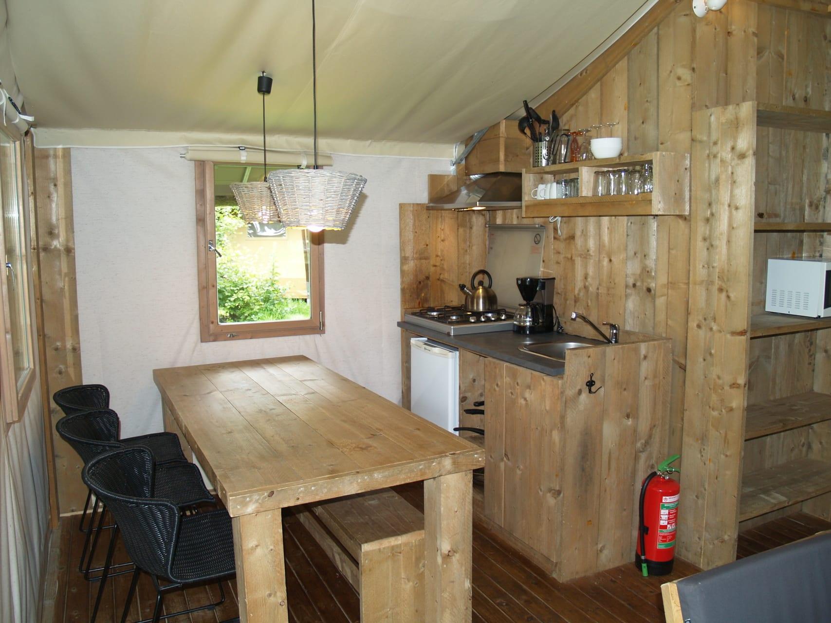 Unterkünfte Ruinen - Glamping-Zelt - Four Season Lodge 6 - 16