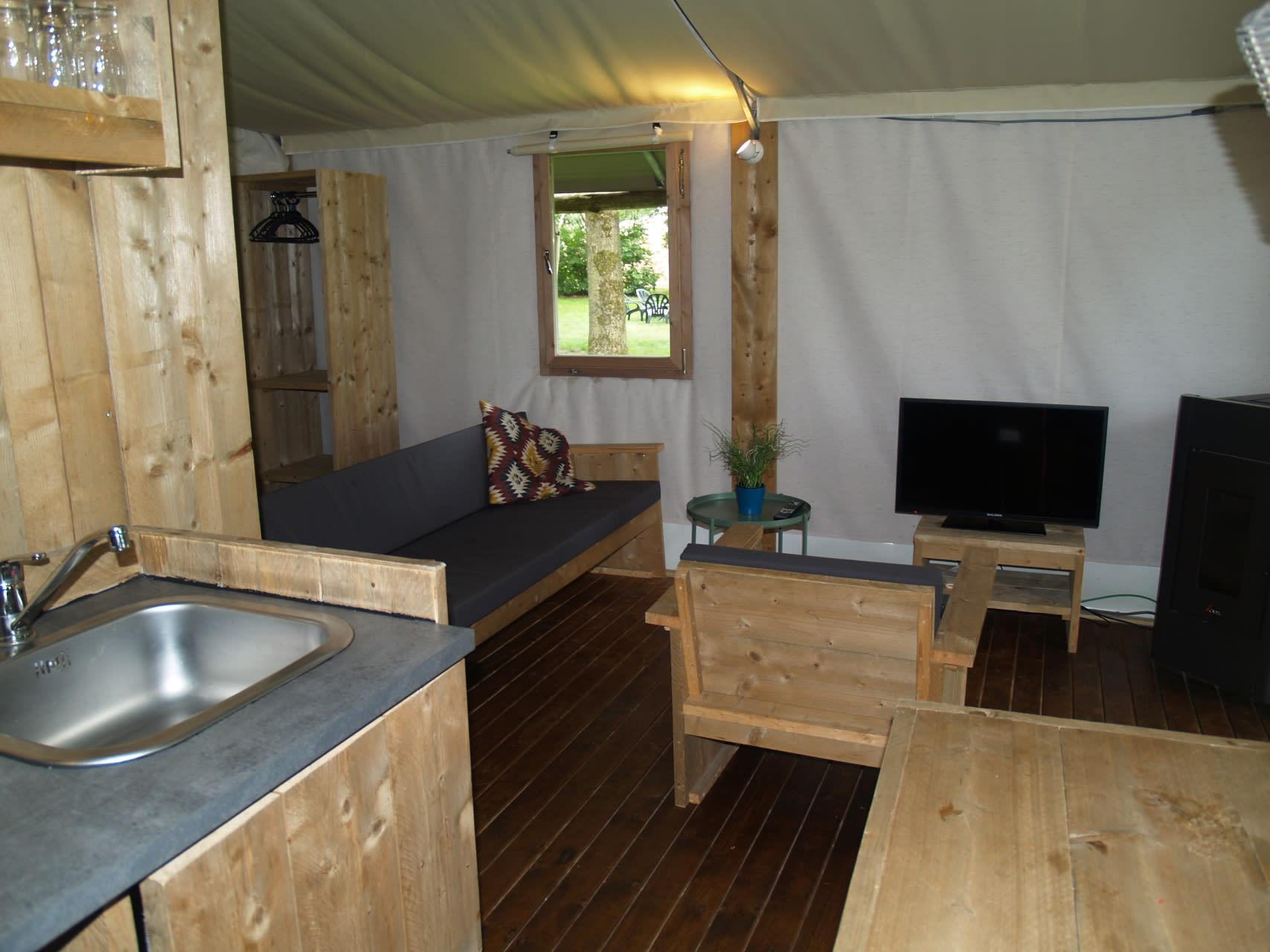 Unterkünfte Ruinen - Glamping-Zelt - Four Season Lodge 6 - 17