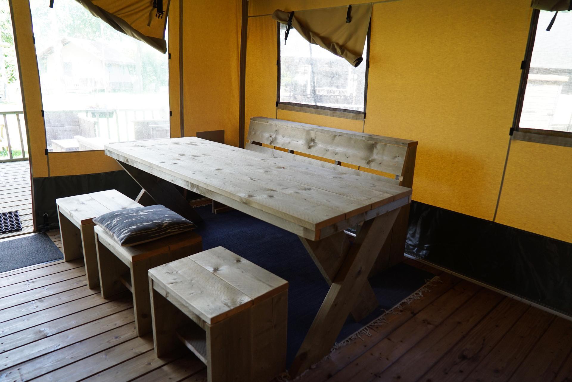 Accommodation Molengroet - Glamping tent - Safaritent 6 - 12