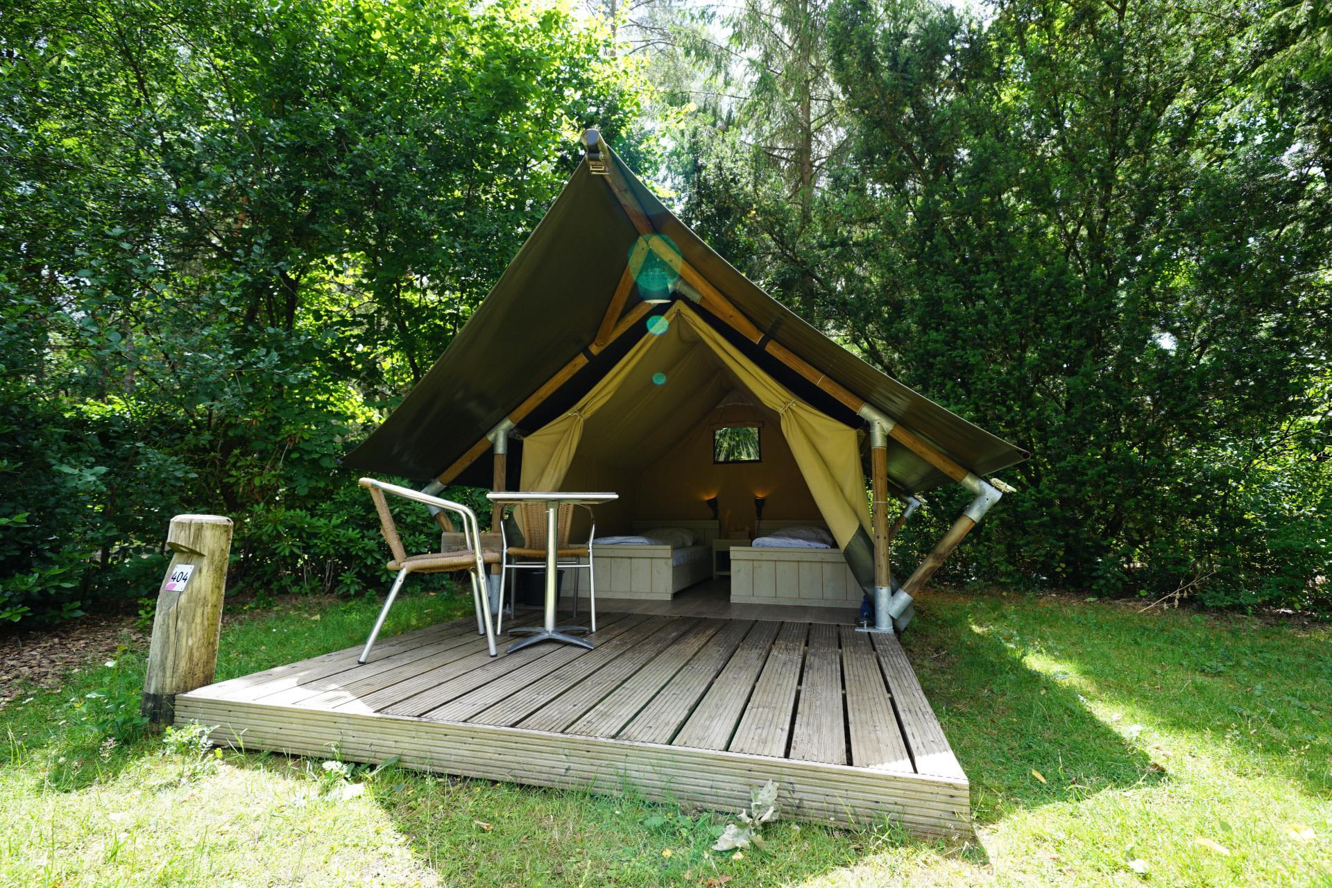 Unterkünfte De Wije Werelt - Wanderhütte - Mini Safarizelt 2 - 3