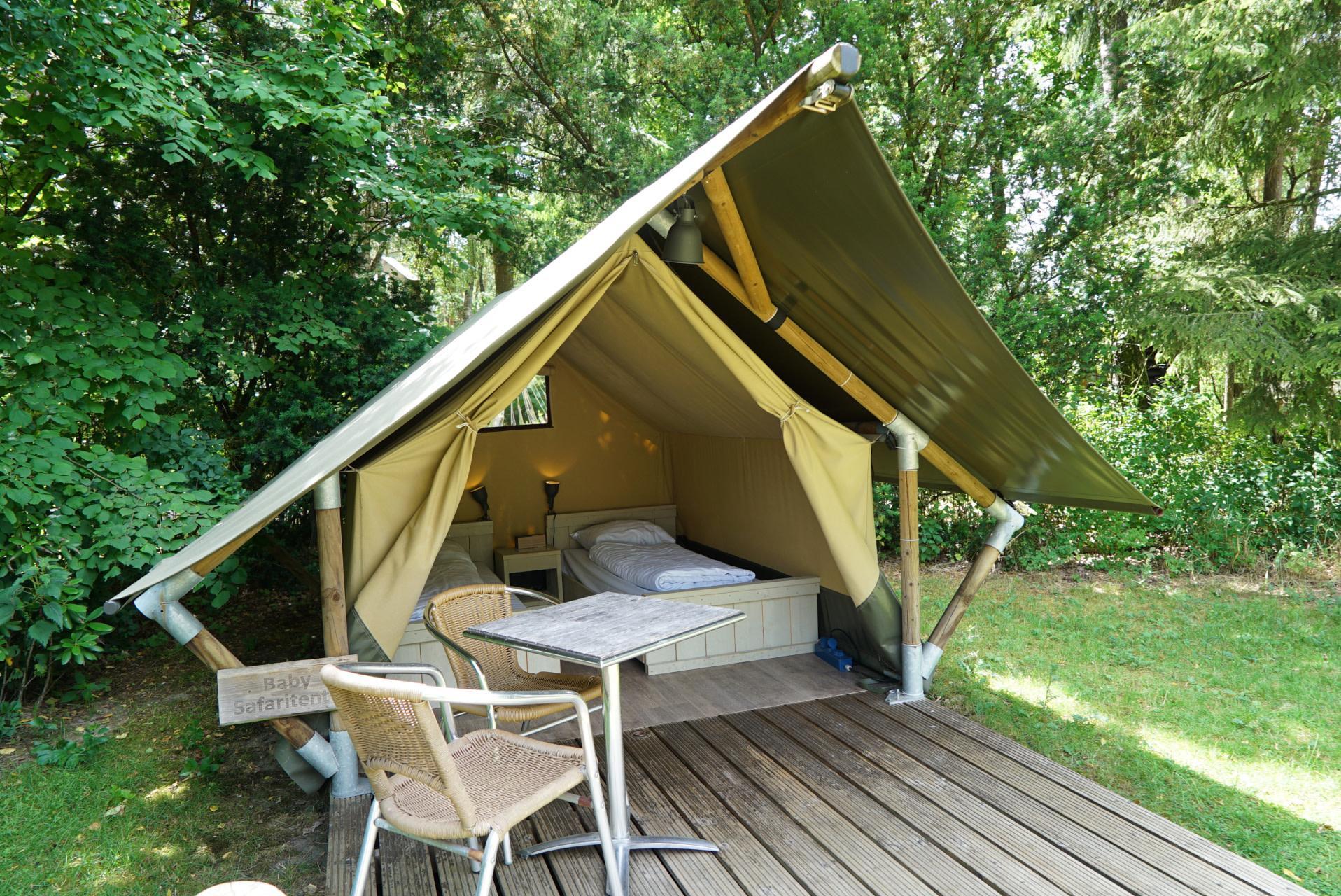 Unterkünfte De Wije Werelt - Wanderhütte - Mini Safarizelt 2 - 4