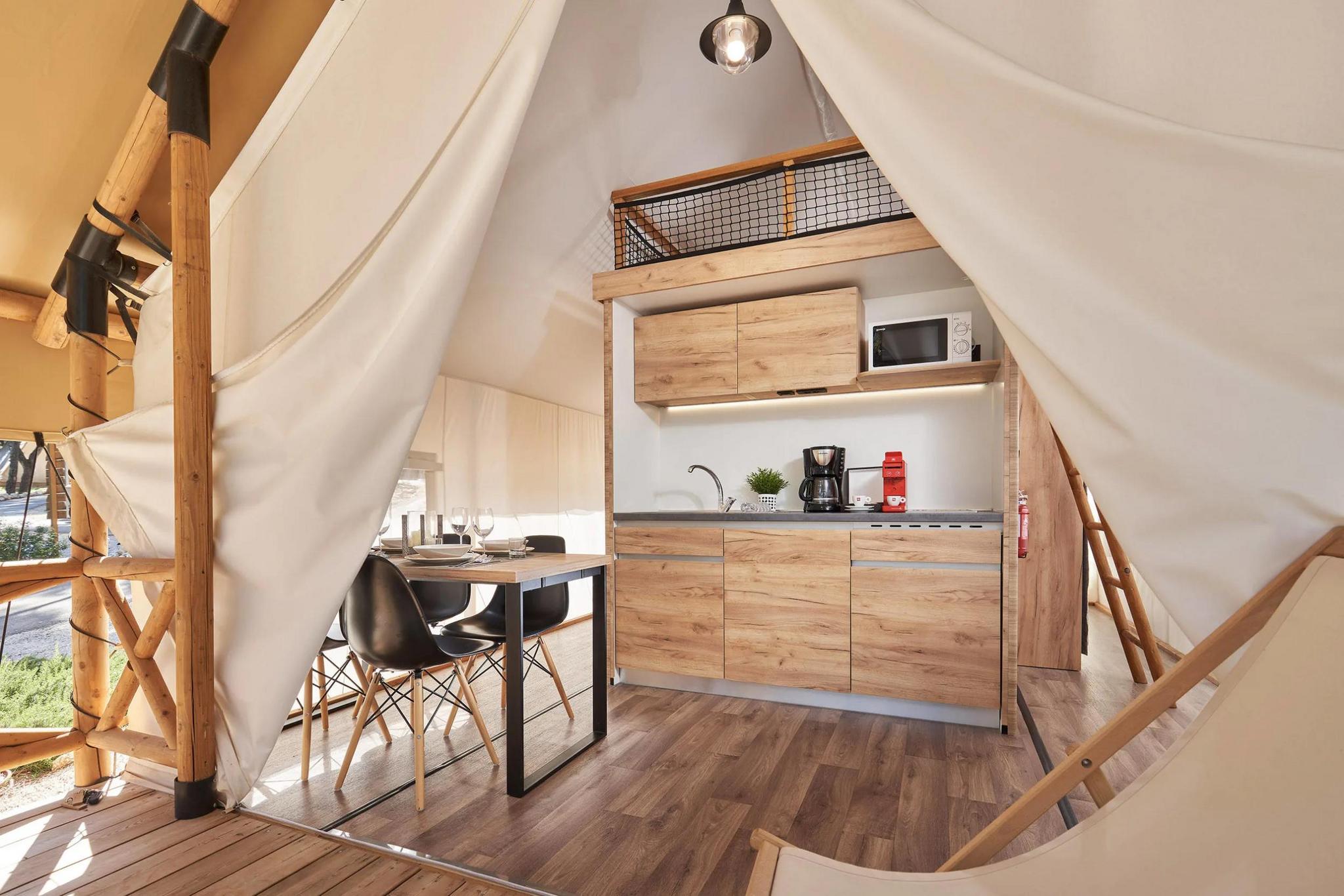 Unterkünfte Reestervallei - Glamping-Zelt - Glampingtent 4 - 7