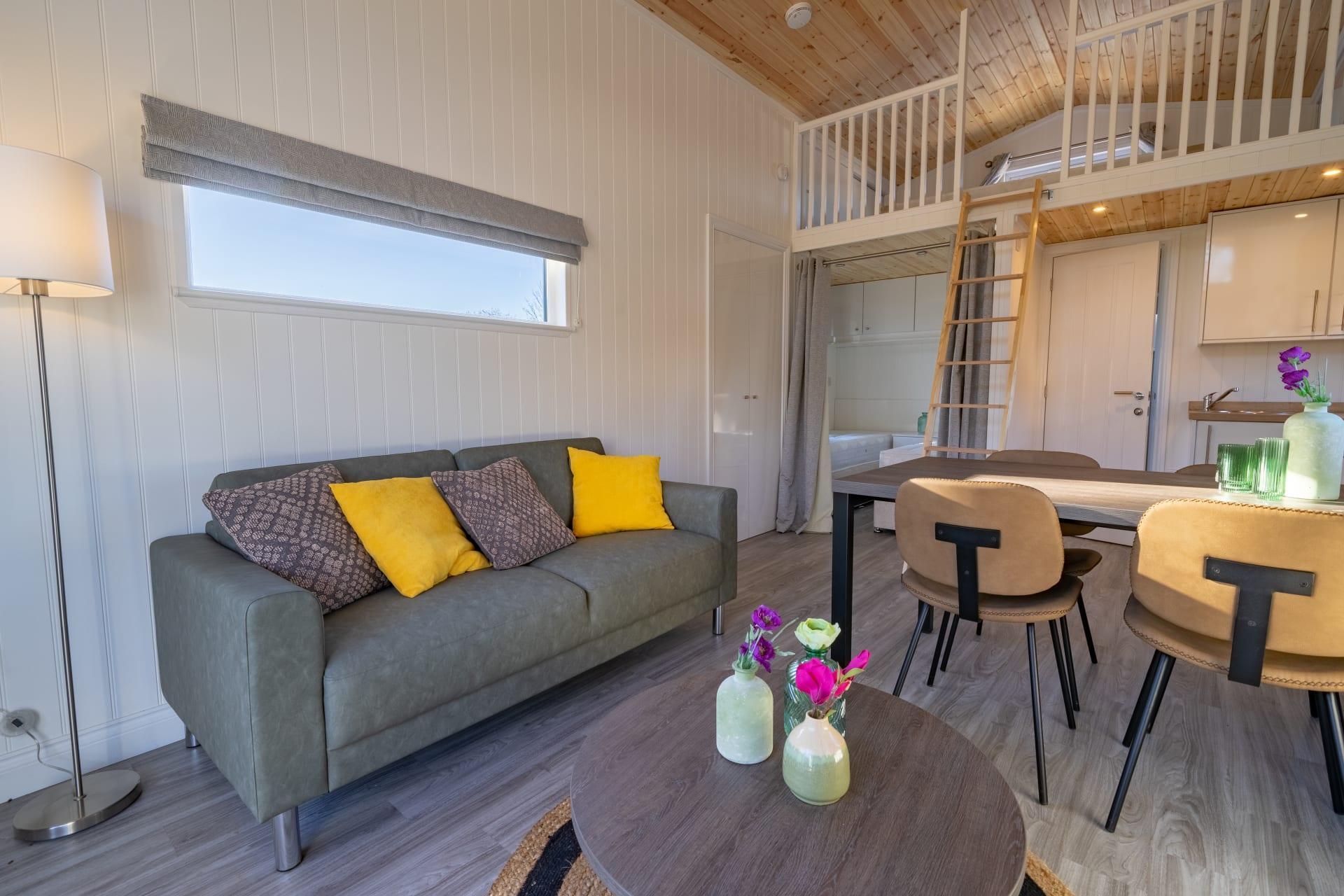 Accommodatie Zuiderzee - Tiny house - Tiny Lodge 4 - 5