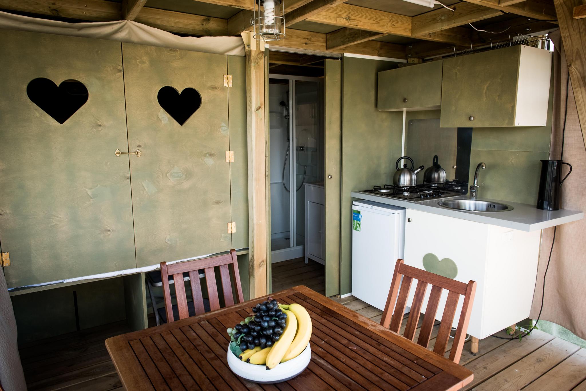 Accommodation Hoge Kempen - Glamping tent - Air Lodge 4 - 7