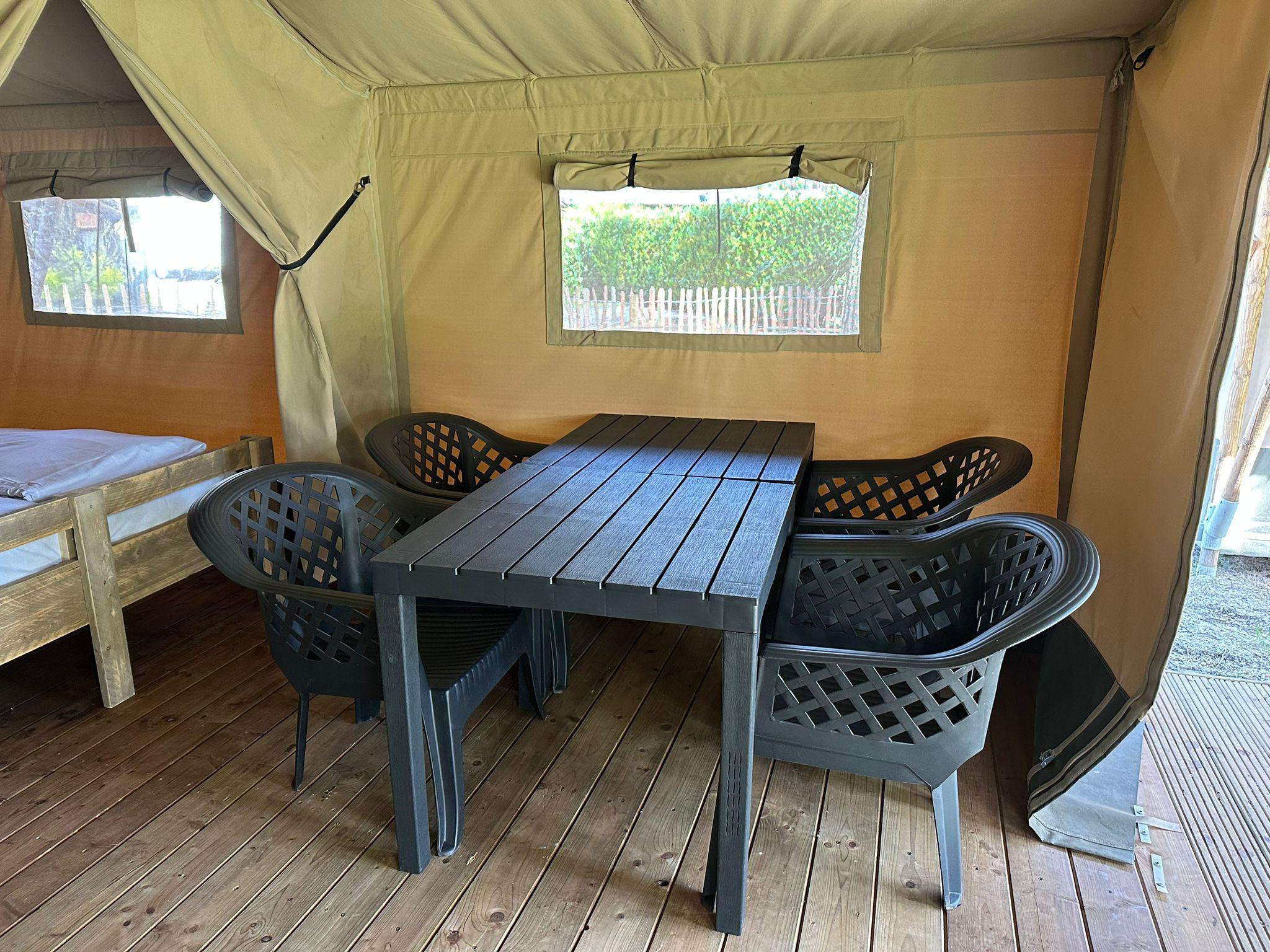 Accommodatie Hoge Kempen - Glampingtent - Bergerven Lodge 6 - 5
