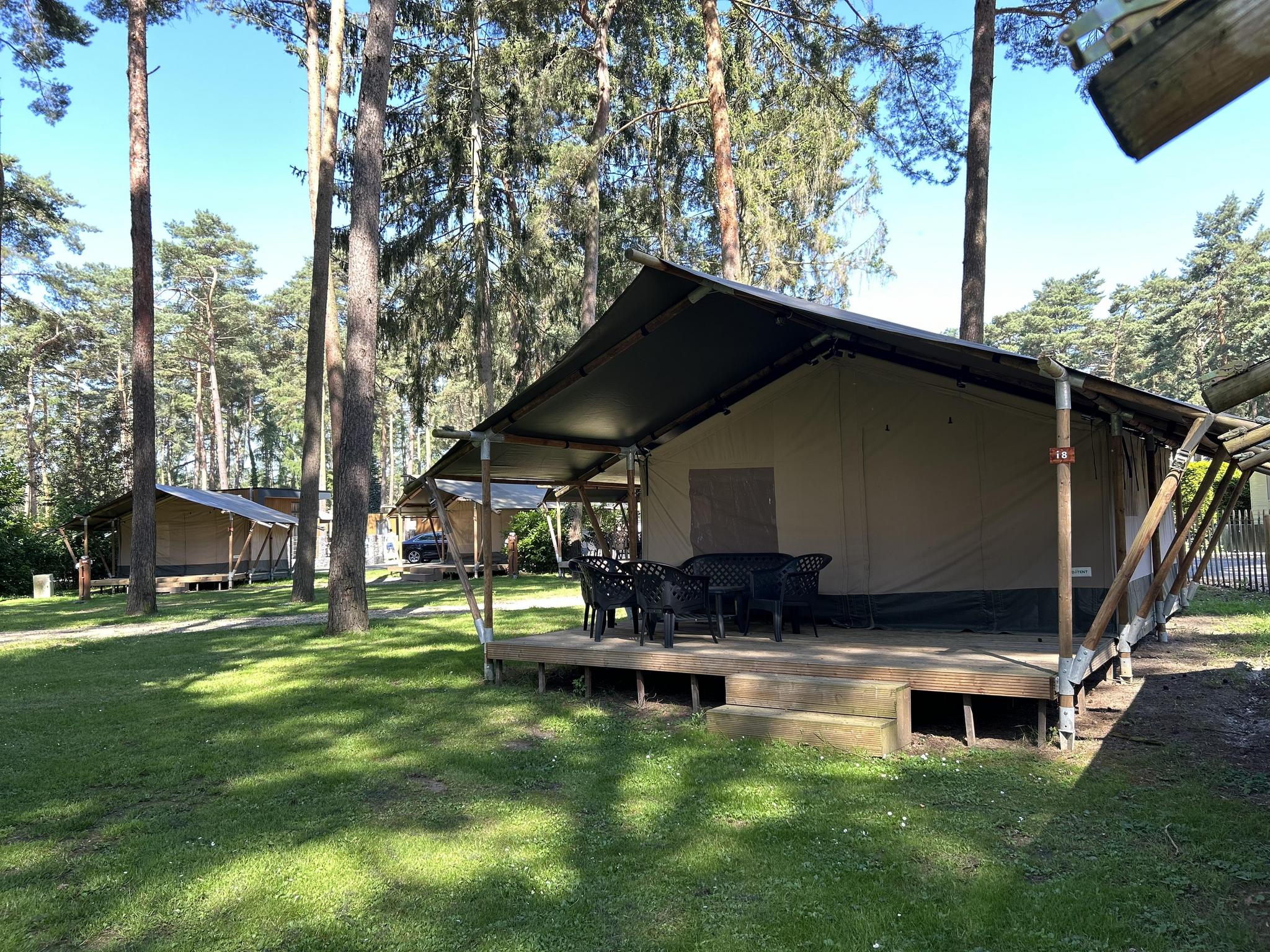 Accommodatie Hoge Kempen - Glampingtent - Bergerven Lodge 6 - 14