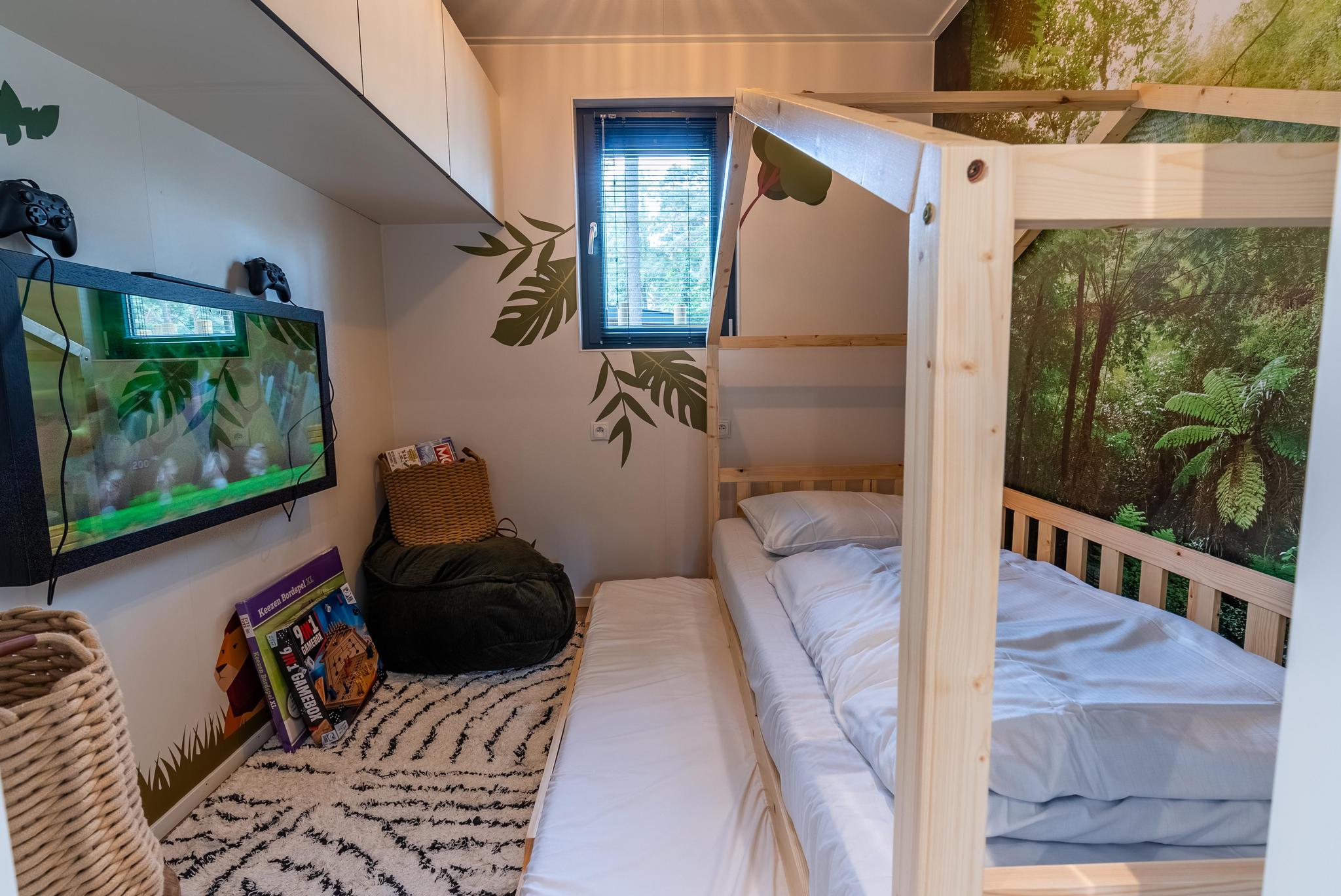 Accommodatie Hoge Kempen - Bijzondere accommodatie - Kids Adventure cottage 2+2 - 4