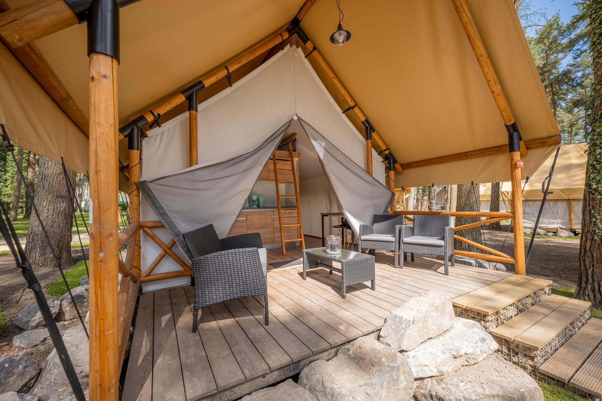 Unterkünfte Hoge Kempen - Glamping-Zelt - Papendaal lodge 6 - 1