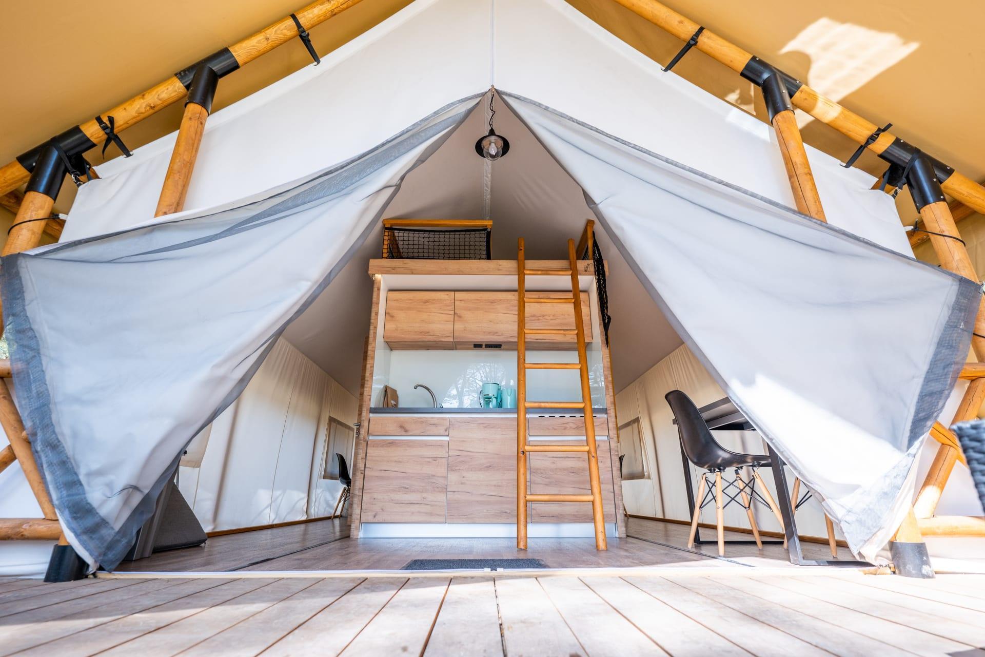 Accommodation Hoge Kempen - Glamping tent - Papendaal lodge 6 - 11
