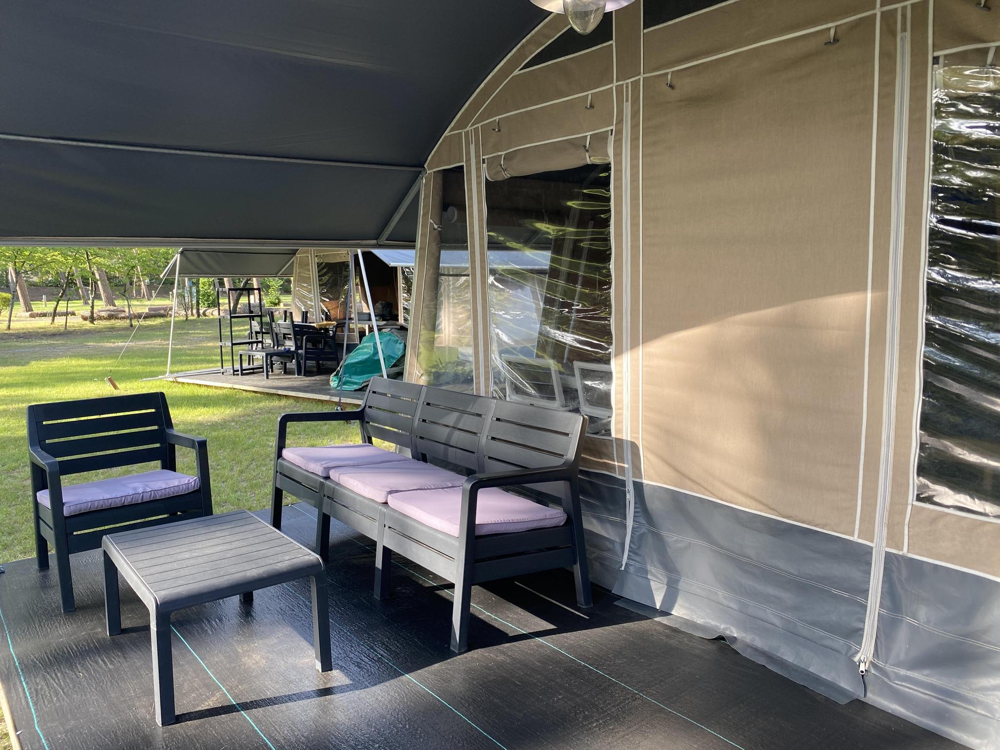 Unterkünfte Zilverstrand - Glamping-Zelt - Country Lodge 5 - 8