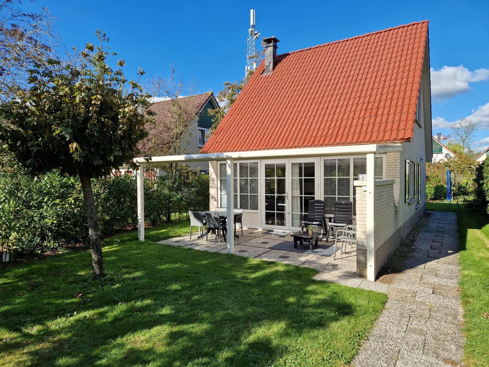 Bungalow 4 Personen met Veranda en Airconditioning begane grond in Nederland