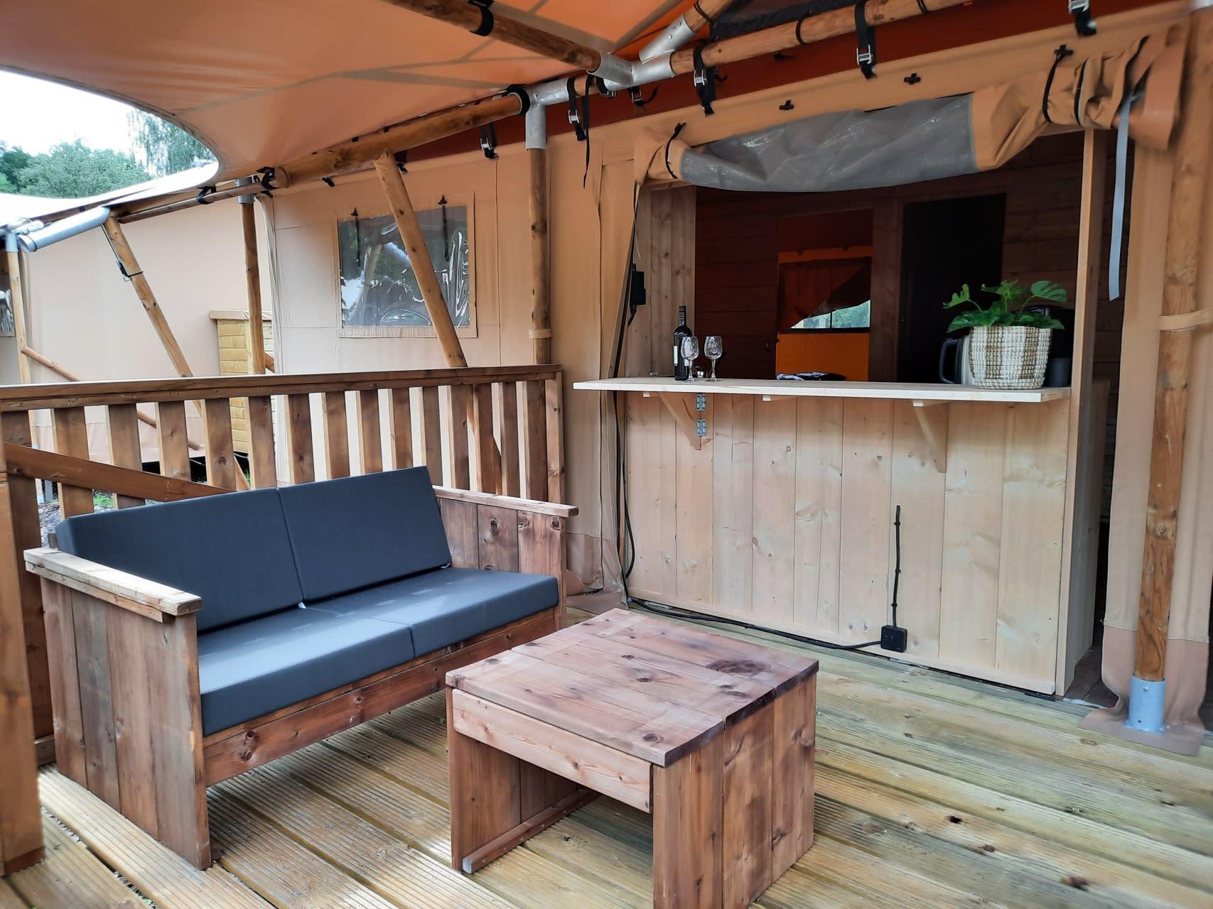 Accommodation Het Amsterdamse Bos - Glamping tent - Glampingtent 4 - 5