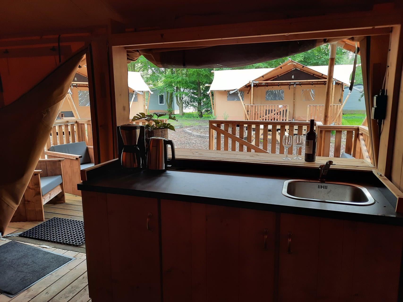 Accommodation Het Amsterdamse Bos - Glamping tent - Glampingtent 4 - 8