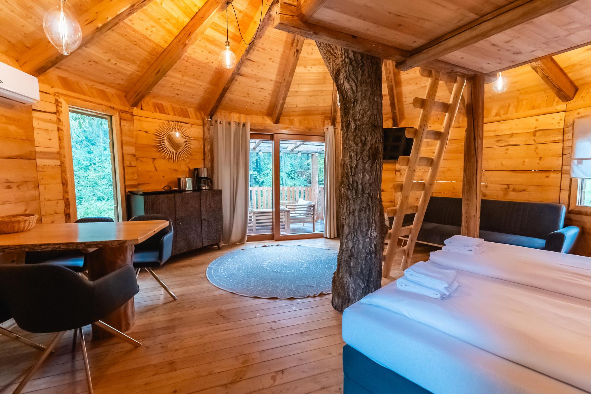 Unterkünfte Wörthersee - Wanderhütte - Treehouse 2+2 - 7