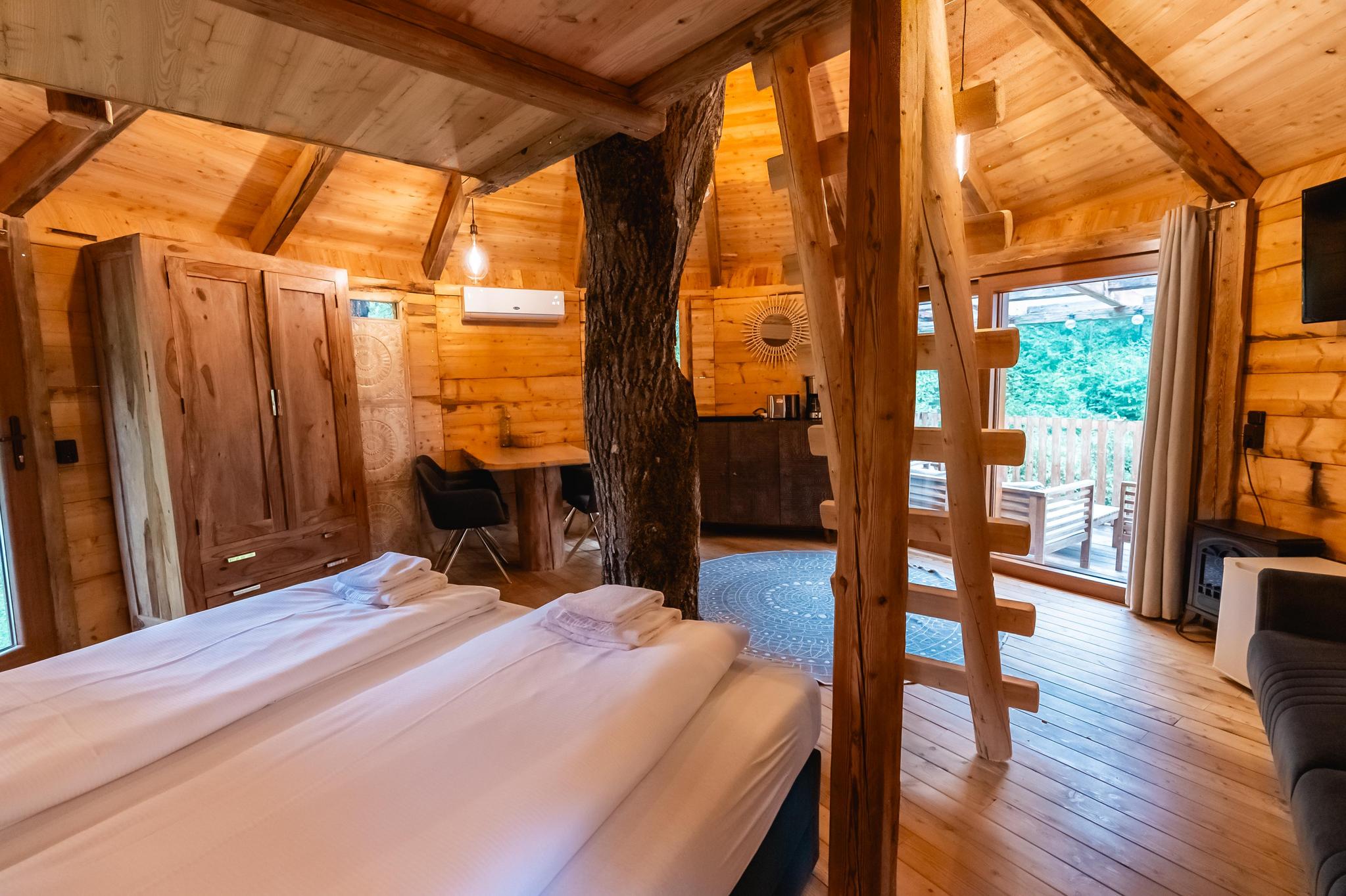 Unterkünfte Wörthersee - Wanderhütte - Treehouse 2+2 - 6