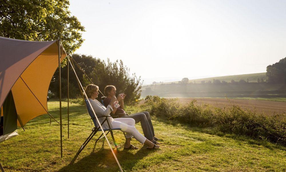 Accommodatie Gulperberg - Kampeerplaats - Kampeerplaats Comfort uitzicht - 5