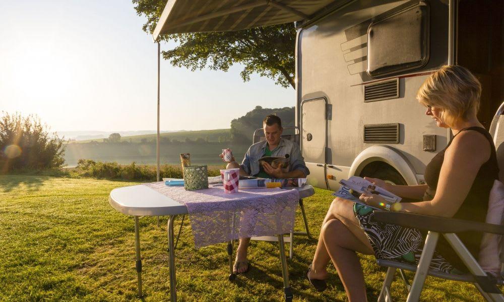 Accommodatie Gulperberg - Kampeerplaats - Kampeerplaats Comfort uitzicht - 10