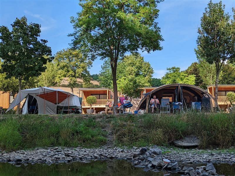 Unterkünfte Kohnenhof - Camping Stellplatz - Stellplatz Komfort am Wasser - 1