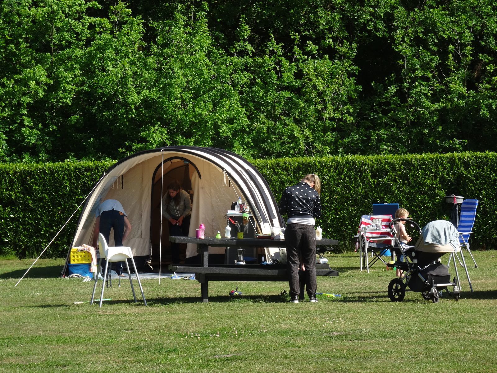 Camping pitch 'Plus'