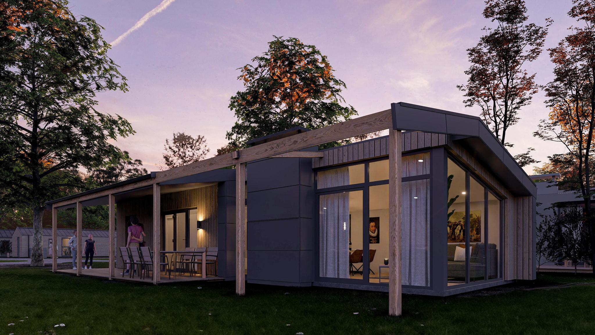 Unterkünfte Enkhuizer Strand - Chalet - Cube Lodge 4 - 20