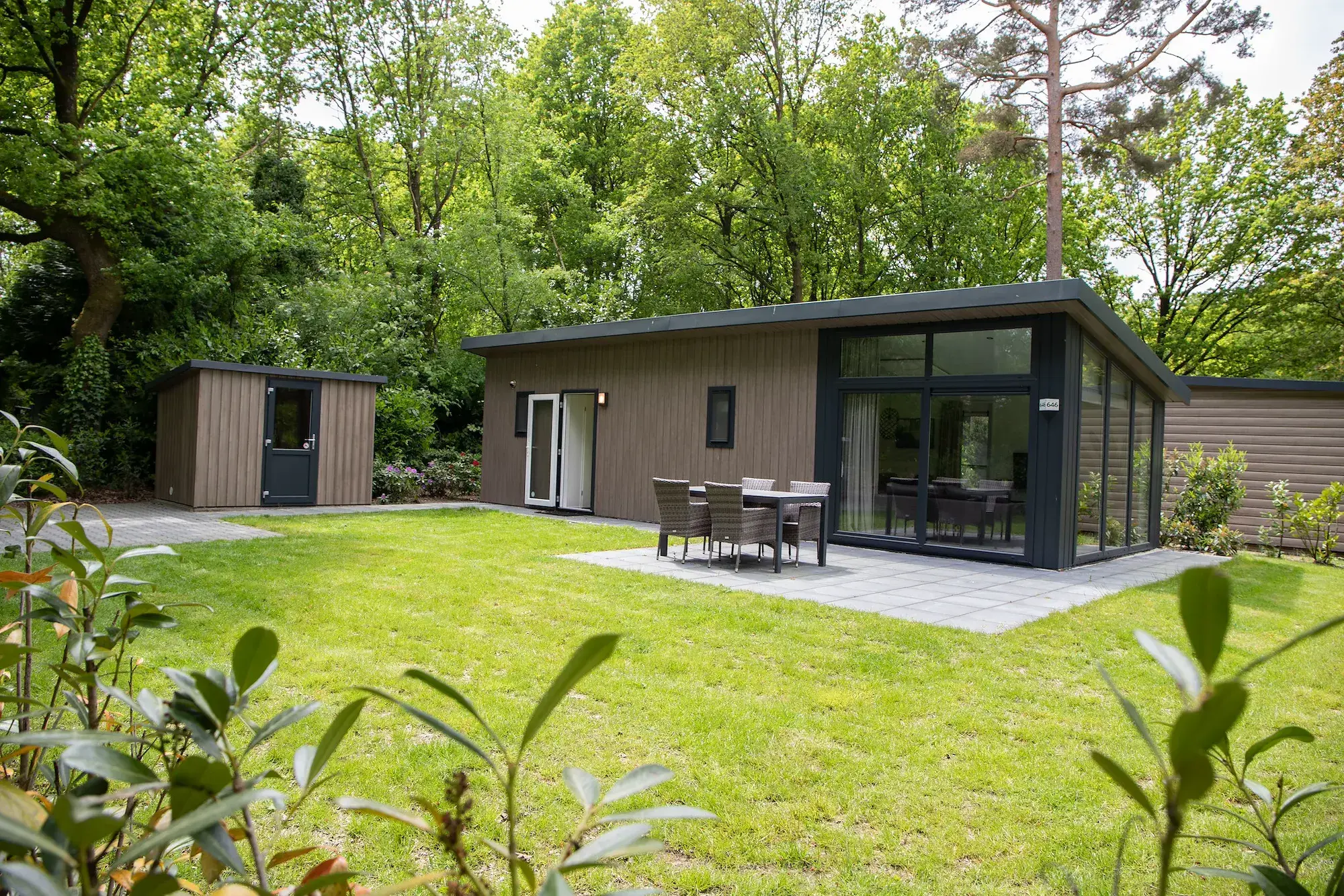 Comfortabel chalet met alles binnen handbereik