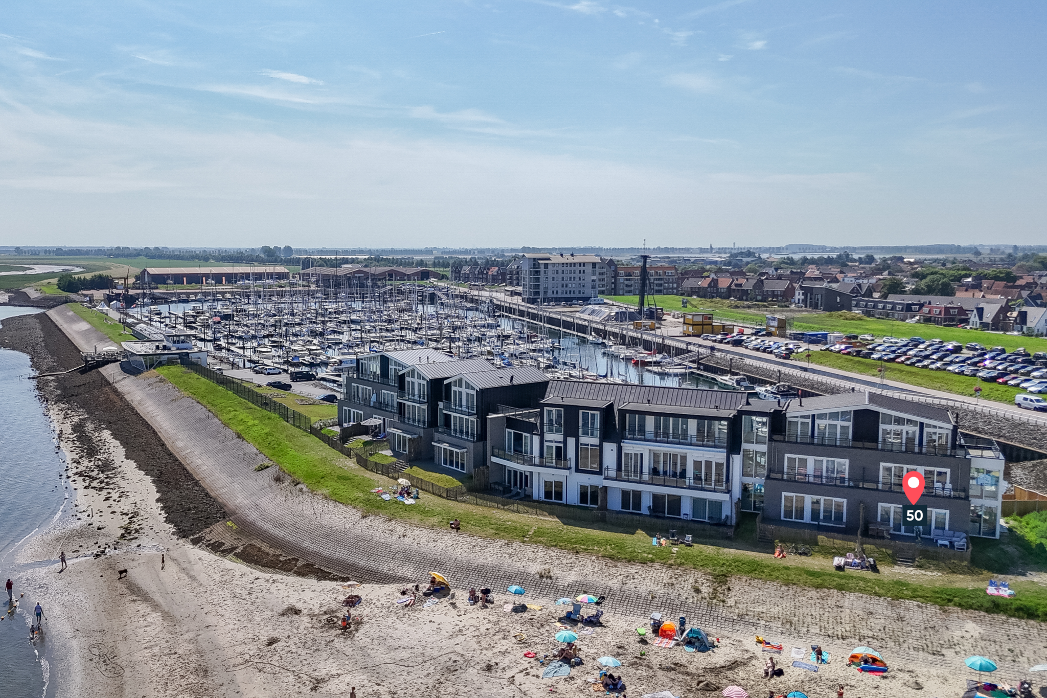 Luxe appartement Vista Maris 'Somaris' - Havenweg 8-50 | Sint-Annaland (Oosterschelde) afbeelding