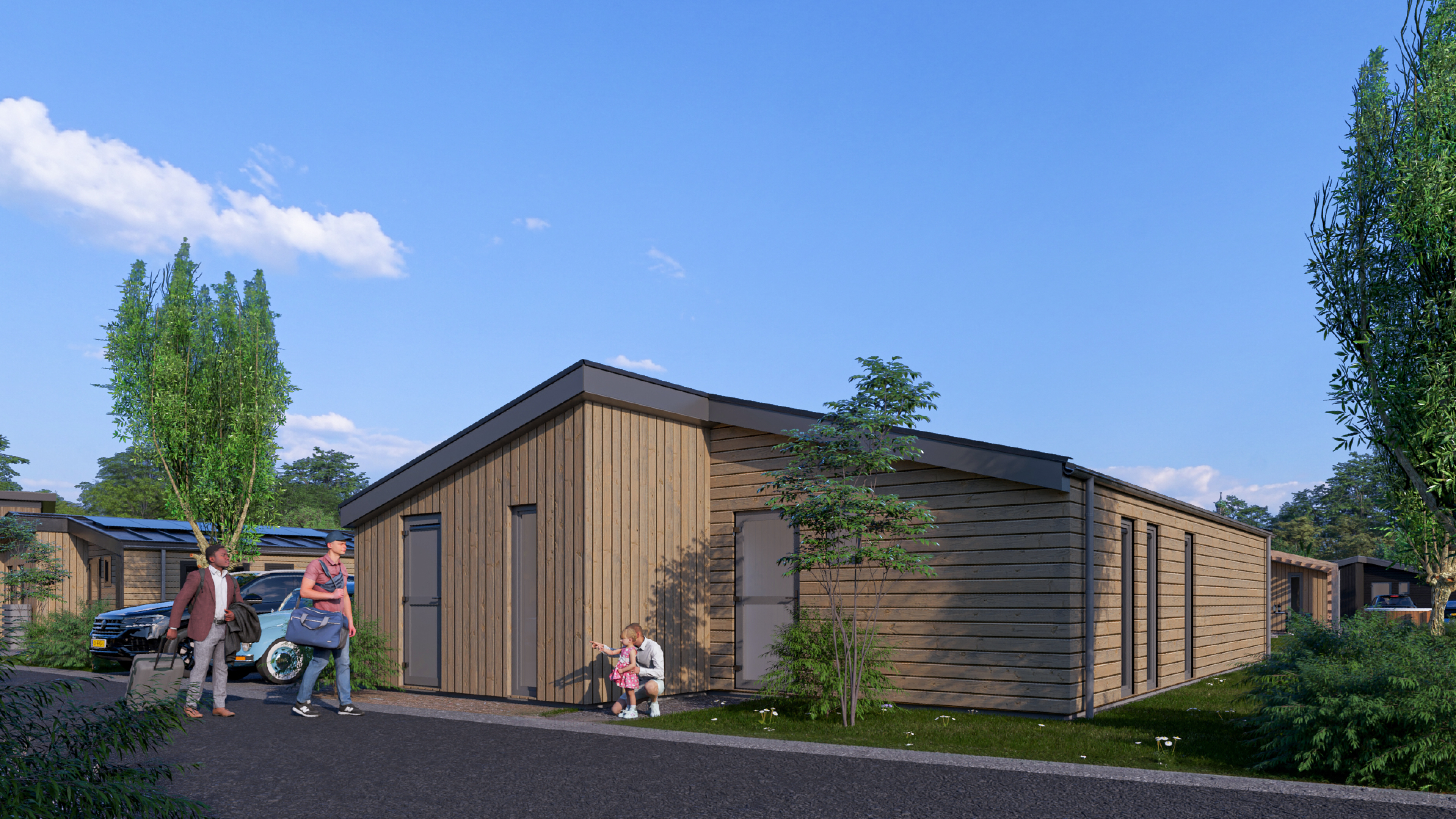 Accommodatie Enkhuizer Strand - Chalet - Cube Split 6+2 - 4