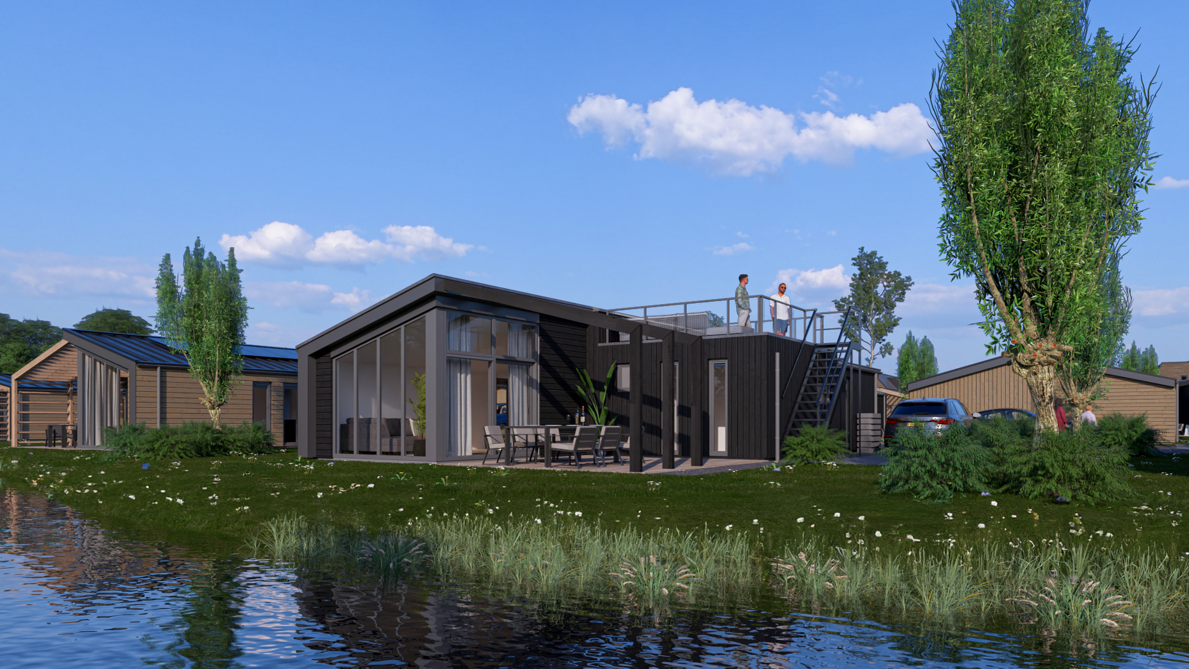 Accommodatie Enkhuizer Strand - Chalet - Cube Split 6+2 - 3