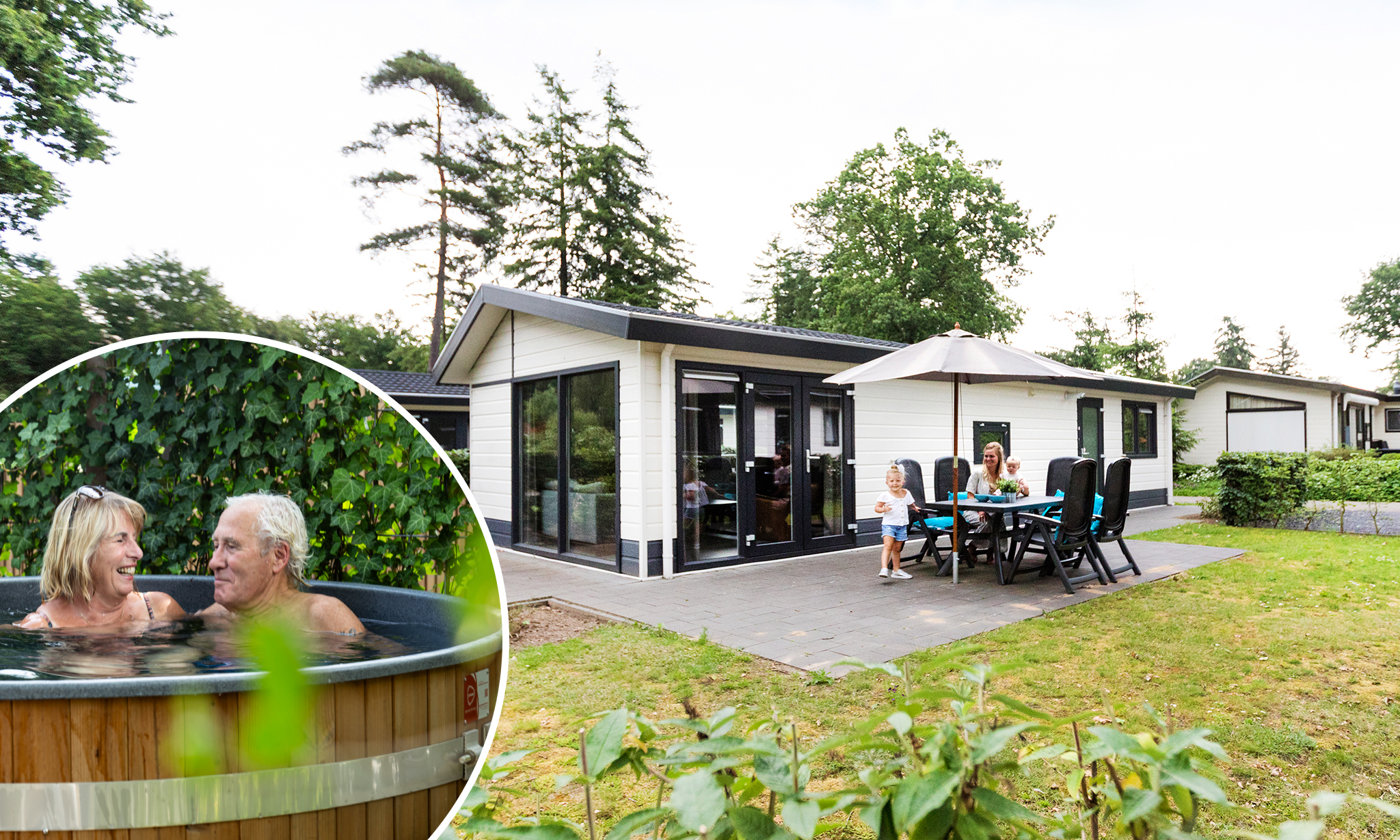 Parel 4 personen Hottub