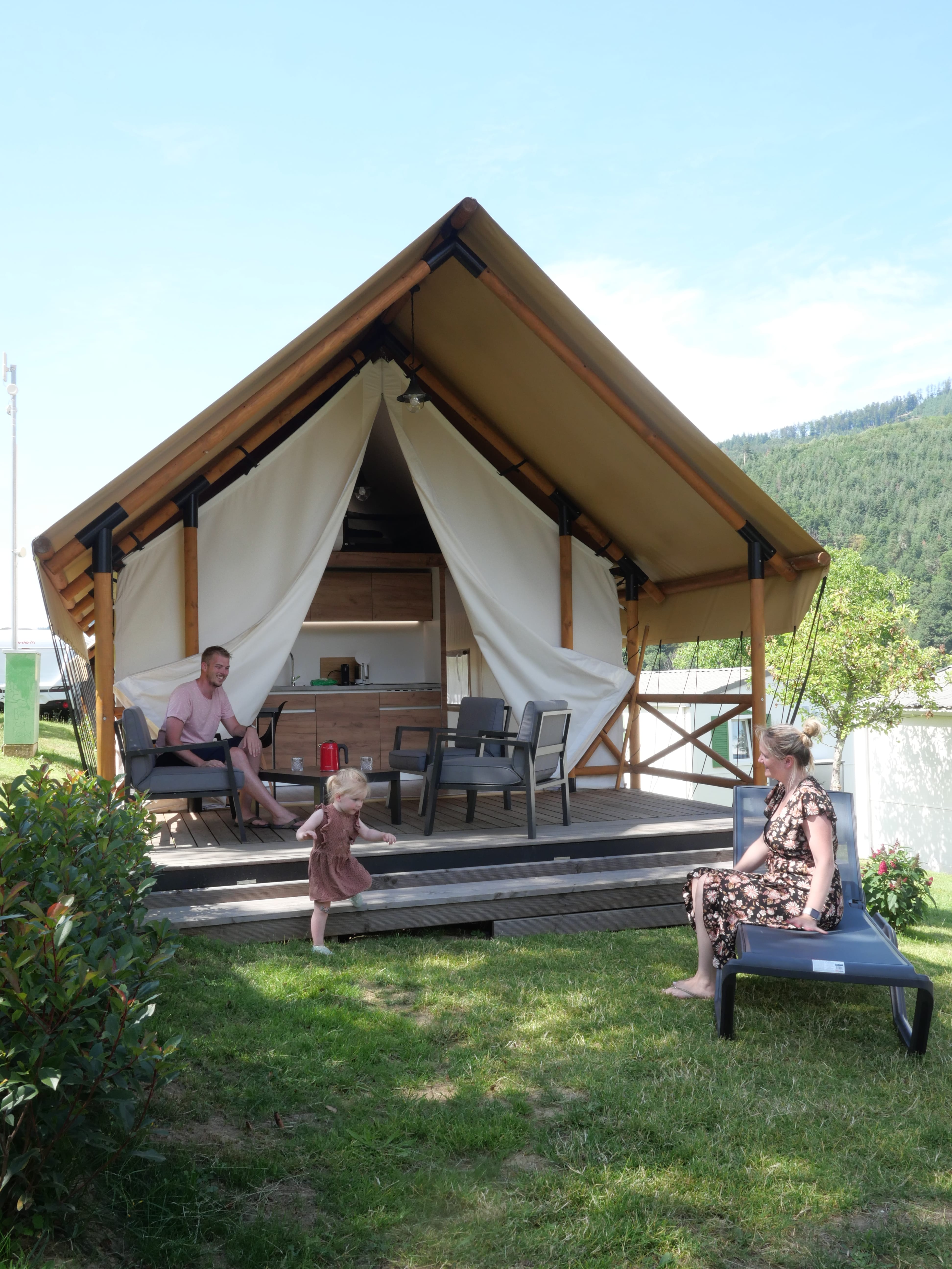 Tenda di glamping