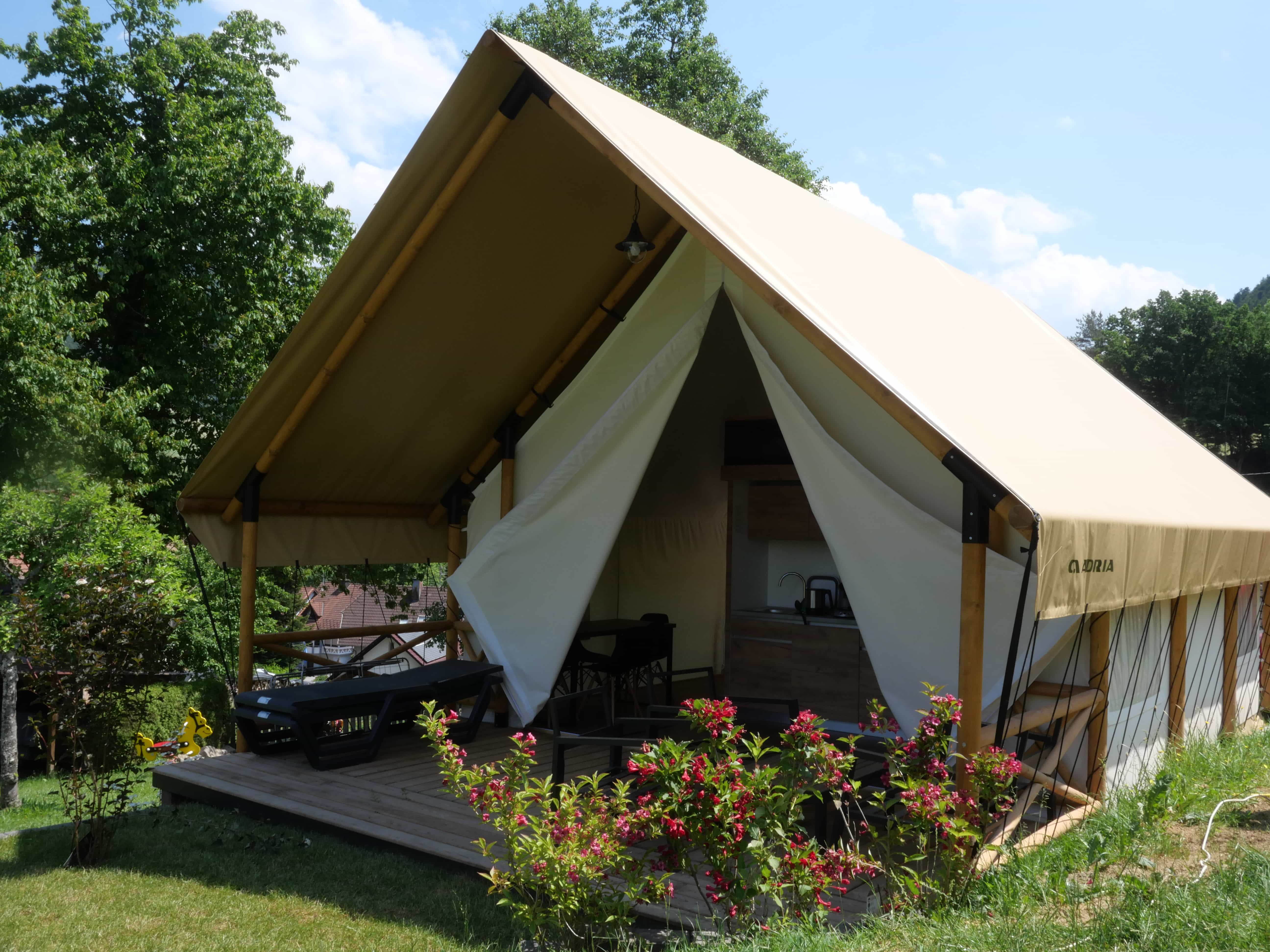 Tenda di glamping XL
