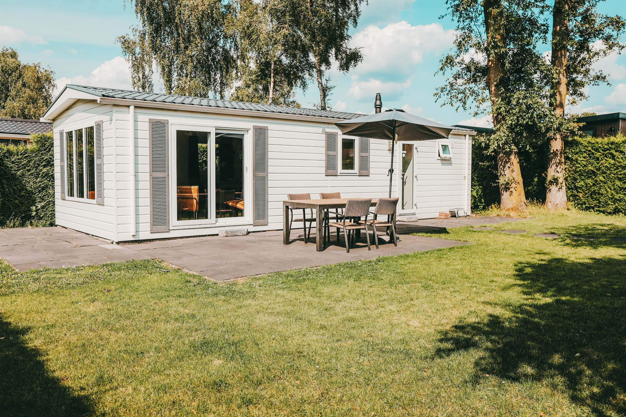 Ontspan in de Veluwelodge met privé sauna op De Boshoek! Luxe, natuur en comfort op de Veluwe voor een onvergetelijke vakantie.