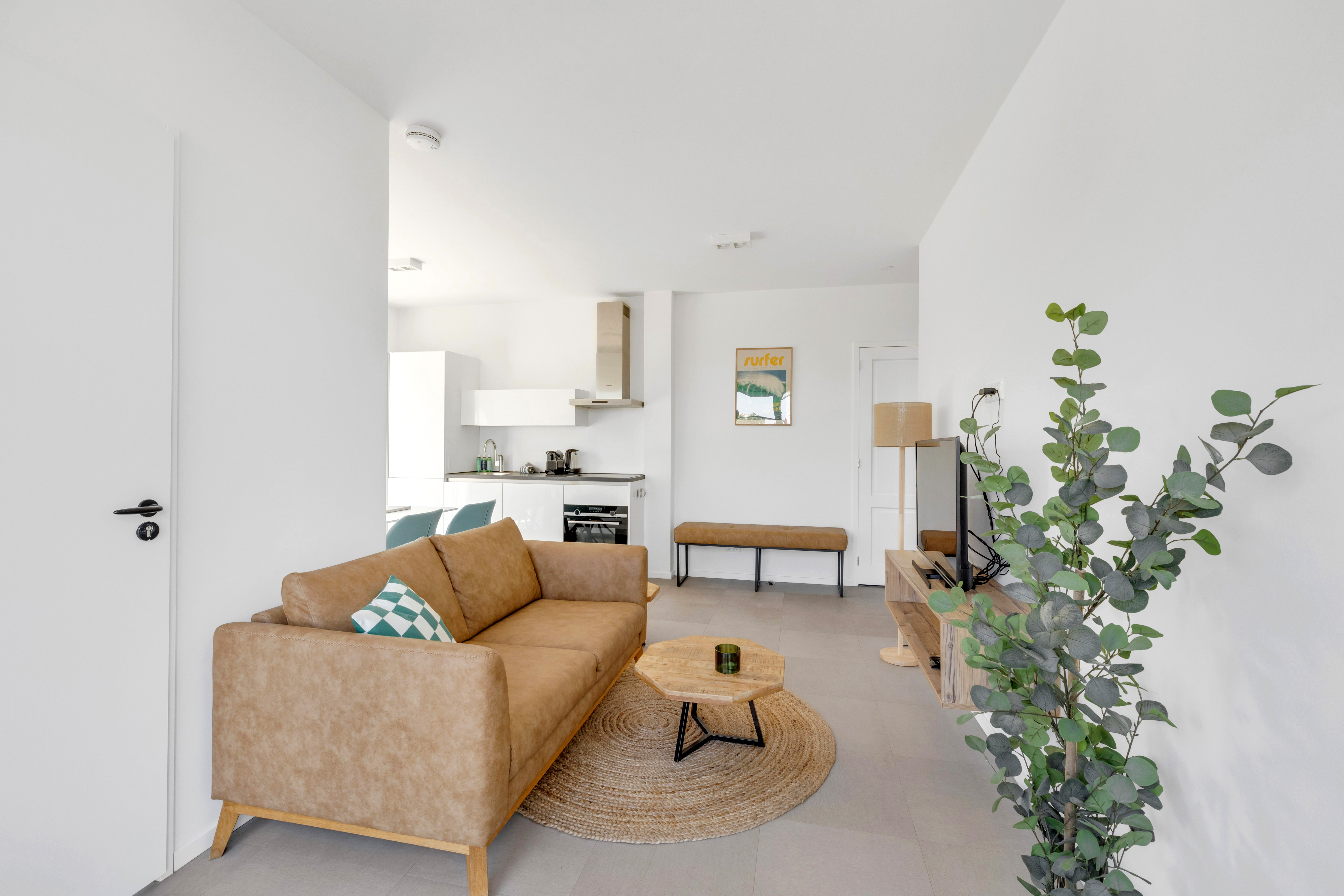 Dit gezellige appartement voor 4 personen, in een oogwenk op de Brouwersdam, in de Noordzee of aan het Grevelingenmeer.