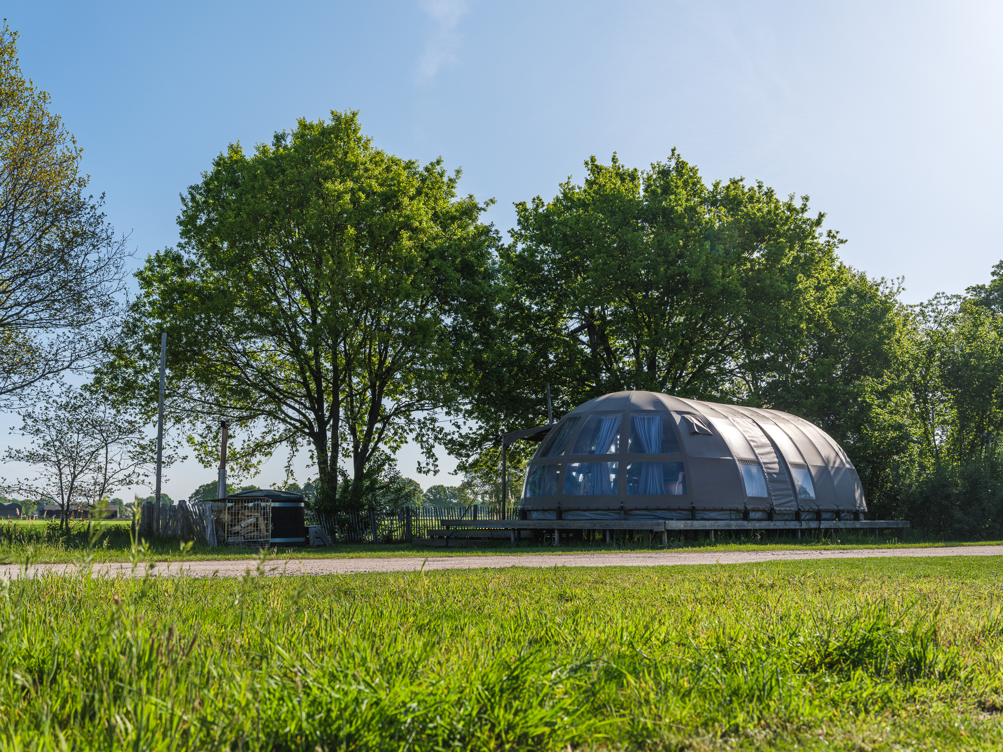 Riverdome con servizi igienici privati e Jacuzzi | 4 persone