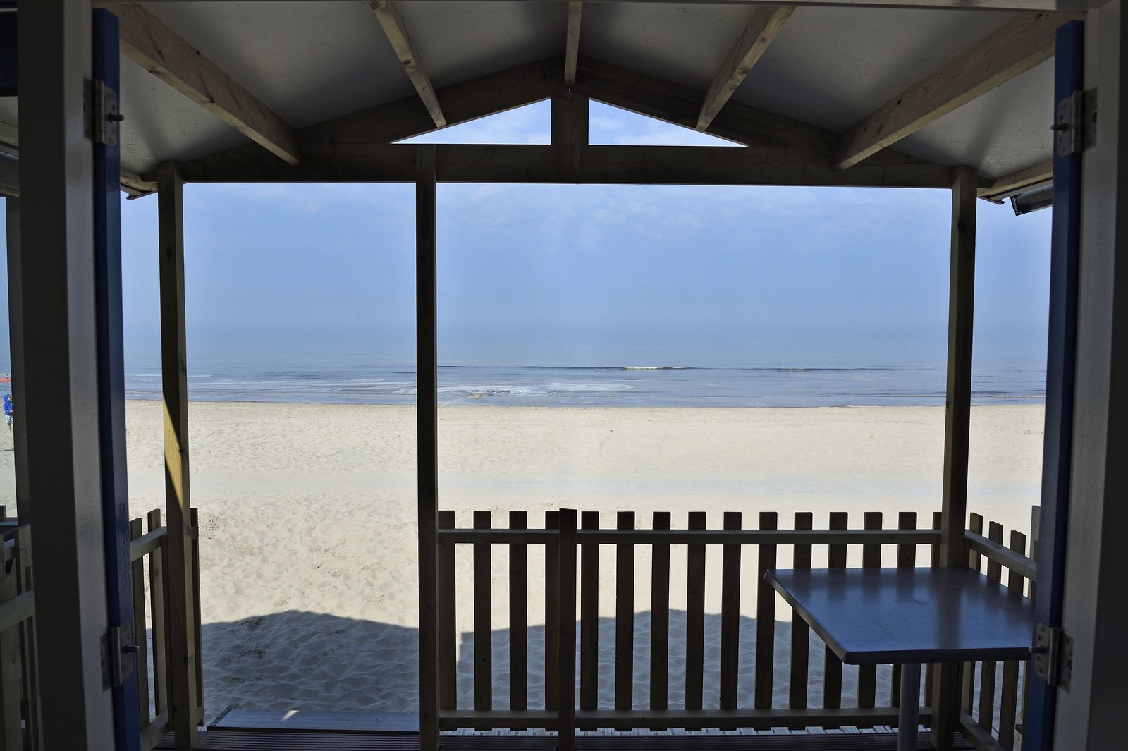 Strandhaus für 4 Personen (mit Doppelbett), direkt am Meer