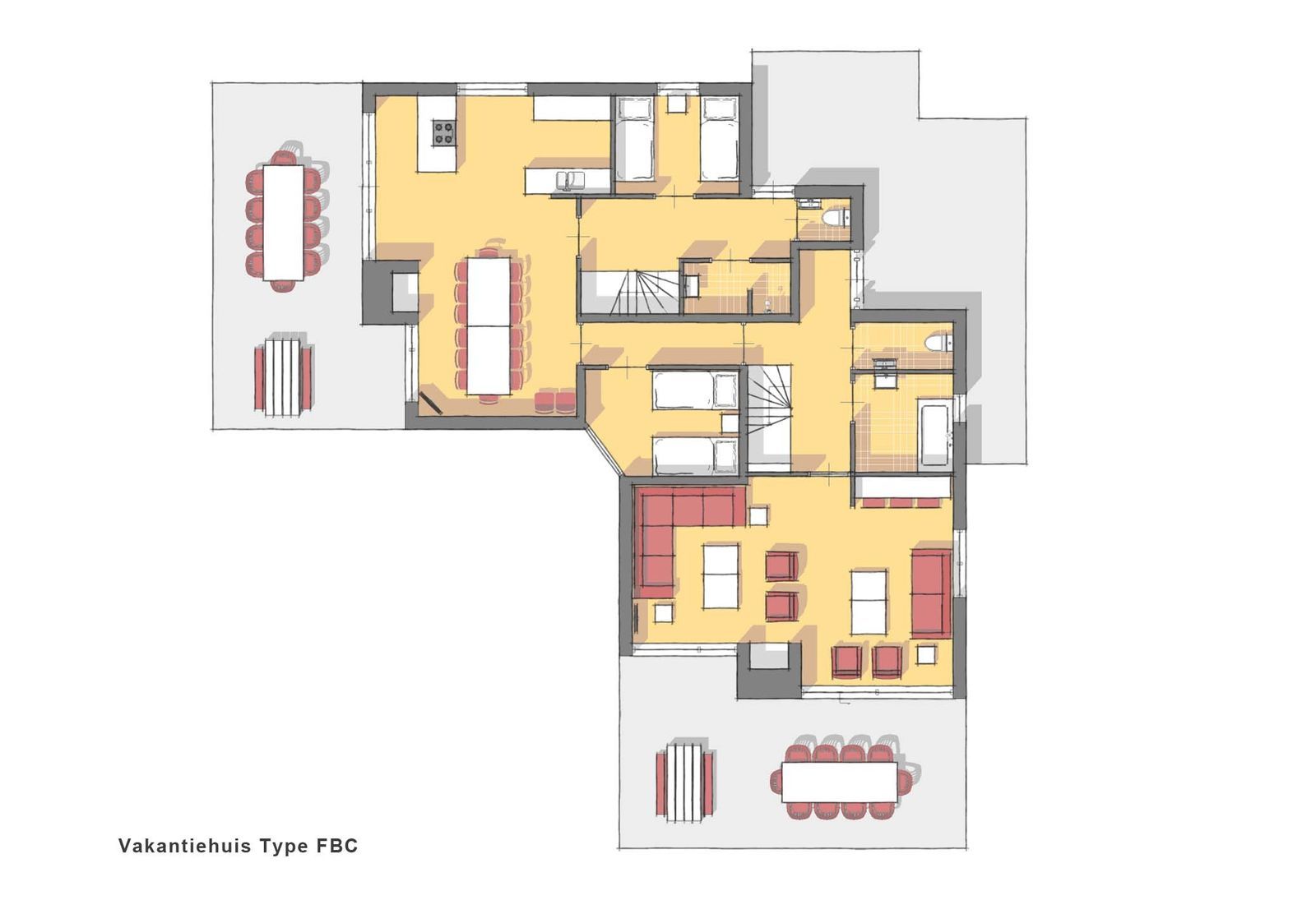 16-Persoons Familiehuis Comfort